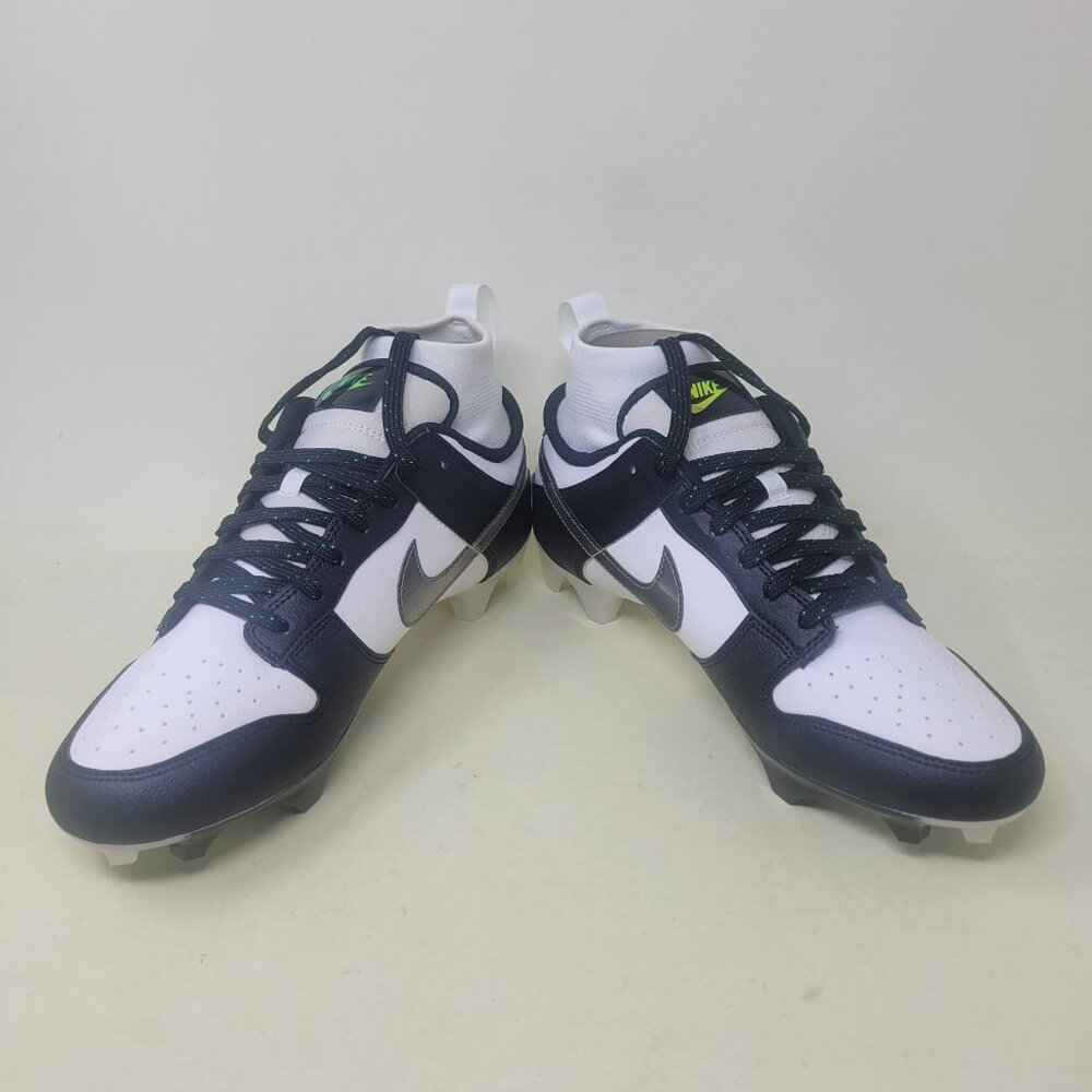 Nike Dunk Low Vapor Edge Panda Black Football Cleat Mens Size 9 BNIB DZ4890-001 - Picture 7 of 11